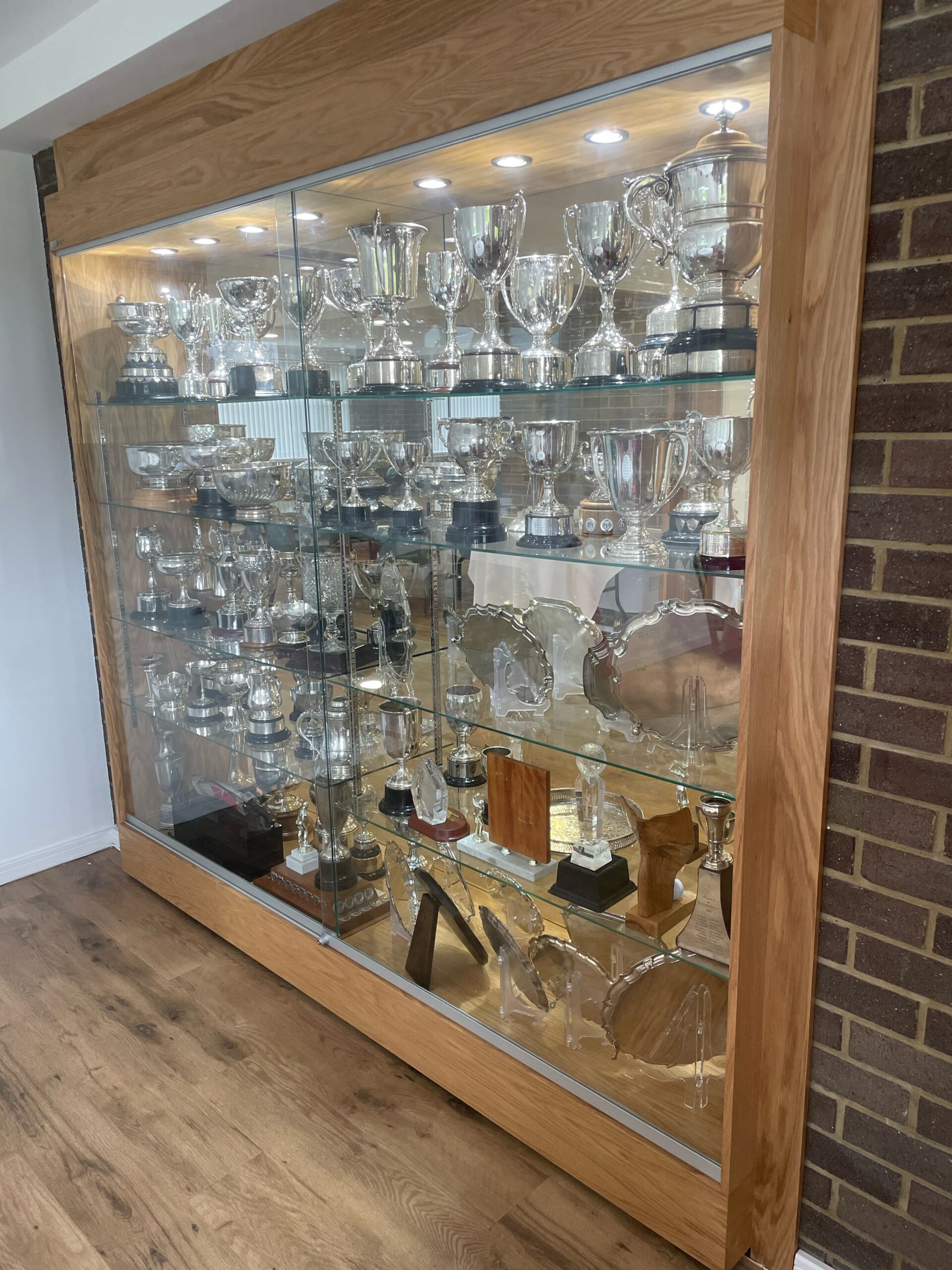 Custom made deals display cabinets